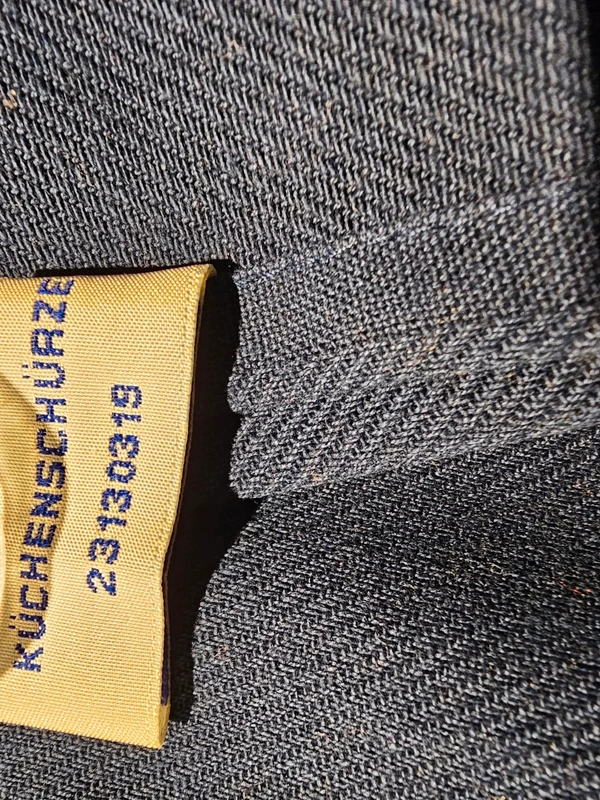 Bijutricotaje.ro | Șorț bucătărie bleumarin premium bumbac 100% mărime mare buzunare unisex