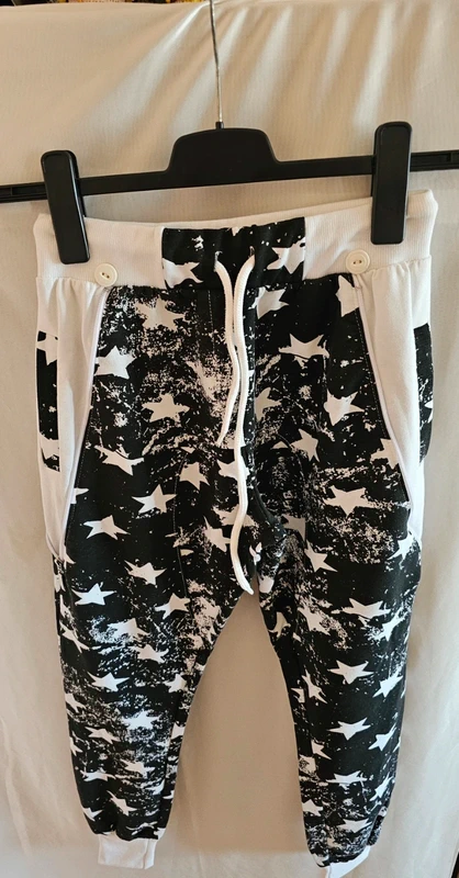 Bijutricotaje.ro | Pantaloni sport Crazy Age cu stele, Mărimea XS