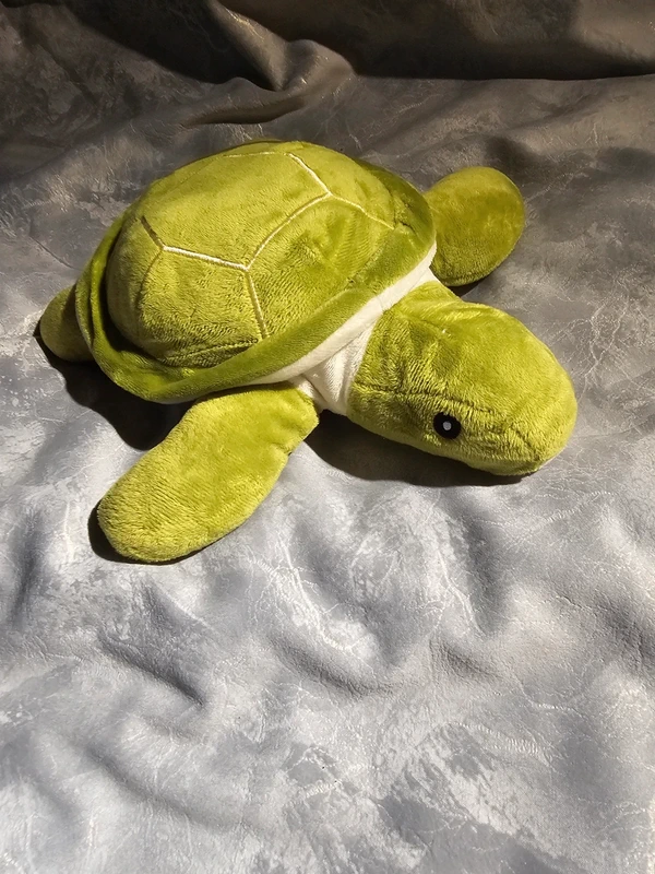 Bijutricotaje.ro | Jucărie de pluș broască țestoasă verde, mascotă moale