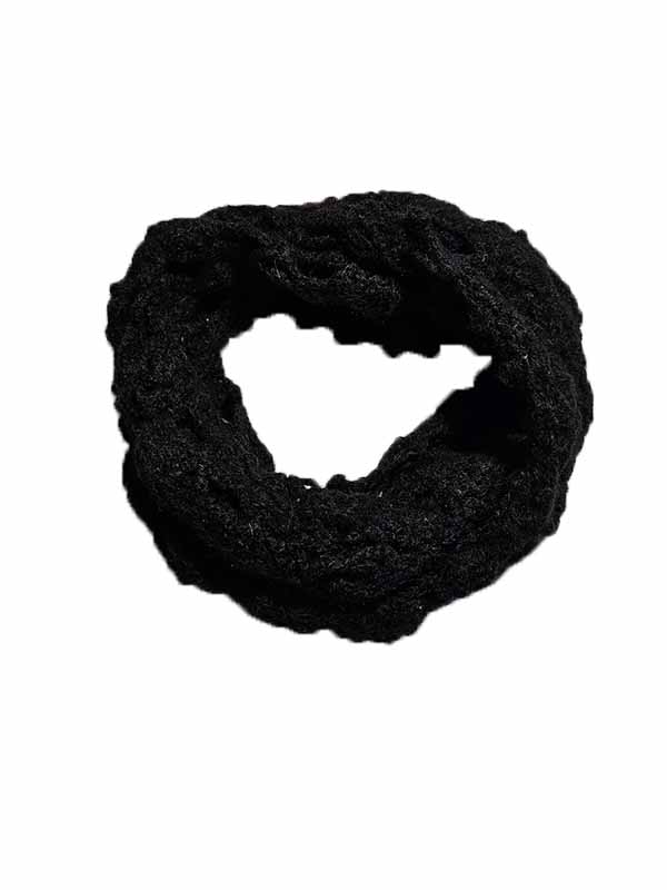 Bijutricotaje.ro | Fular circular negru