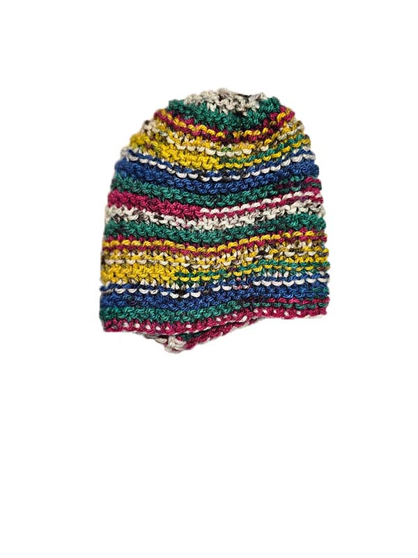 Bijutricotaje.ro | Căciulă nou nascuți multicolor