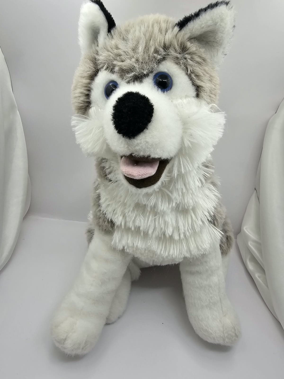 Bijutricotaje.ro | Jucărie mascotă de pluș cățel husky Lappituote