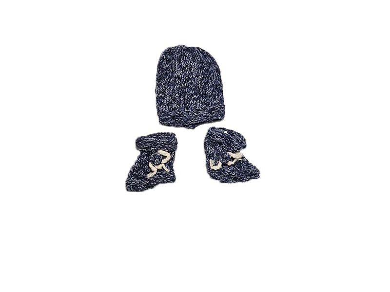 Bijutricotaje.ro | Set sosete si caciula bebe